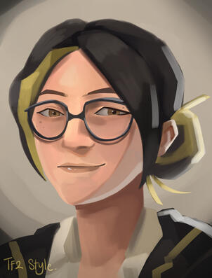 TF2 Portrait Style